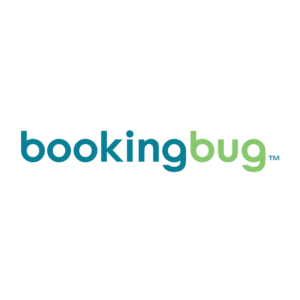 BookingBug logo inside white circle