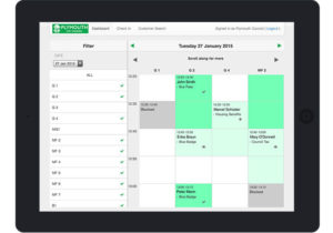 BookingBug calendar screenshot